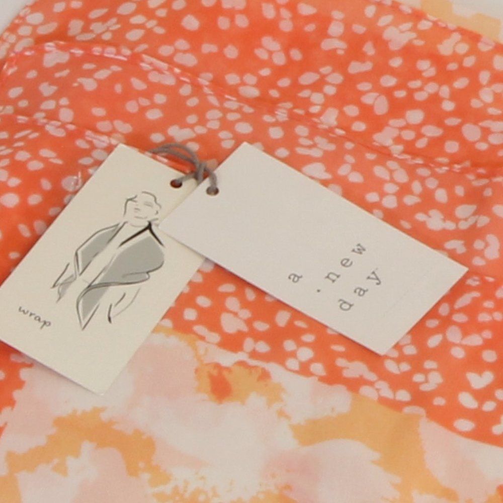 A New Day Women's Spring Boho Floral Print Square Crepe Scarf - Picture 4 of 5